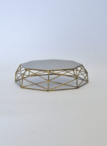 Tortinė, geometrinė, sendinto aukso