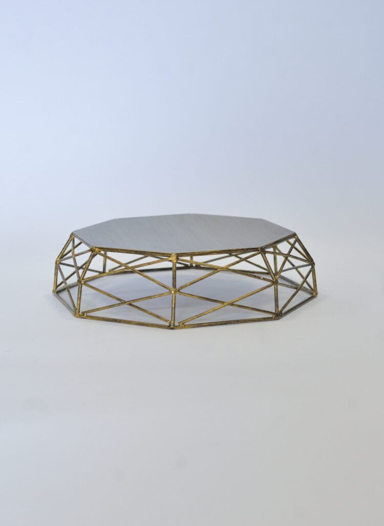 Tortinė, geometrinė, sendinto aukso