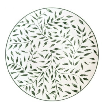 Keraminė polėkštė "Žalumynai"