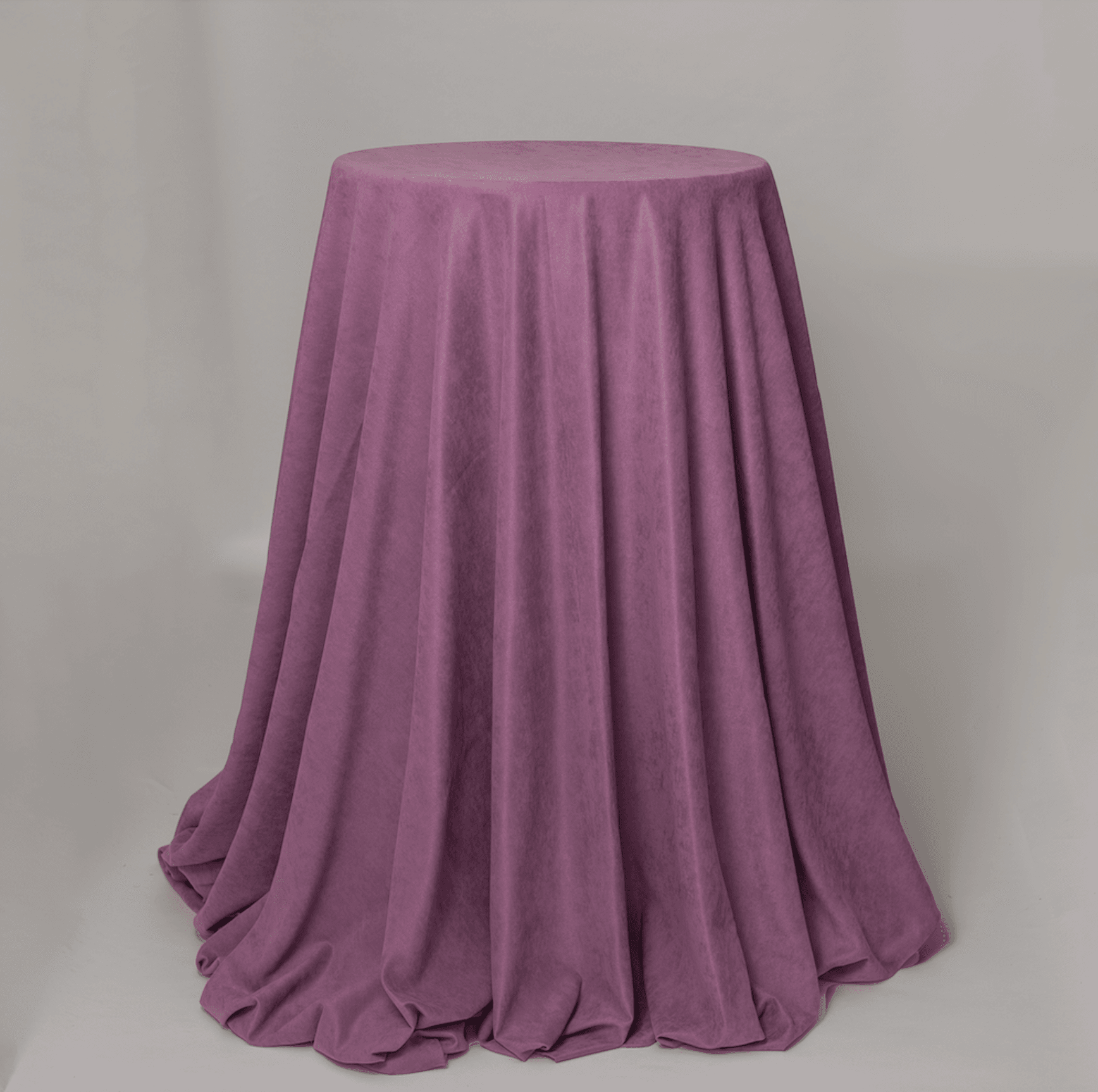 Alyvinės spalvos staltiesės, matinis veliūras