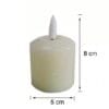 Led žvakė, cilindrinė,  iš parafino