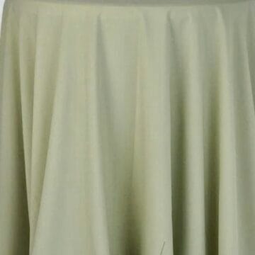 Pistacijų žalios spalvos staltiesės, gabardinas