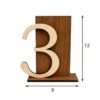 Stalų numeriai  1-9